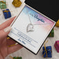 Forever Love Necklace To My Daughter When-it’s-too-hard