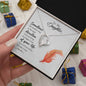 Forever Love Necklace To my daughter-Sometimes the smallest step - new