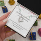 Forever Love Necklace bridal daughter floral