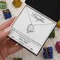 Forever Love Necklace Father to daughter