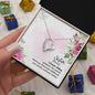 Forever Love Necklace To my Sister A female sibling