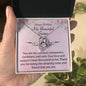 Forever Love Necklace Happy Birthday To my Beautiful Sister