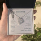 Forever Love Necklace To my daughter-I wish you