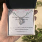 Forever Love Necklace bridal daughter floral