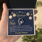 Forever Love Necklace Merry Christmas to my Wife