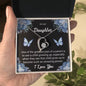 Forever Love Necklace To My Daughter I Love You