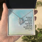 Forever Love Necklace the Lord your god will be with you