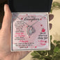 Forever Love Necklace To my Daughter-01