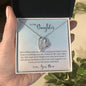 Forever Love Necklace To My Daughter - Learn From Everything