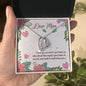 Forever Love Necklace Dear Mom I love you so much