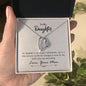 Forever Love Necklace To my daughter-My daughter is my biggest