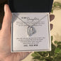 Forever Love Necklace To My Daughter-From Mom