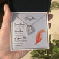 Forever Love Necklace To my daughter-Sometimes the smallest step - new