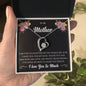 Forever Love Necklace To My Mother