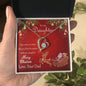 Forever Love Necklace Merry Christmas to my Daughter3