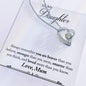 Forever Love Necklace Mum to Daughter