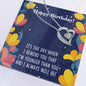 Forever Love Necklace Happy Birthday Sister