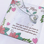Forever Love Necklace Dear Mom I love you so much