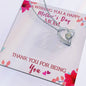 Forever Love Necklace Wishing you a happy Mothers day