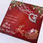 Forever Love Necklace Merry Christmas to my Daughter3