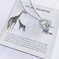 Forever Love Necklace To my daughter-Never forget that I love