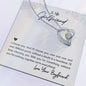 Forever Love Necklace To my Girlfriend-I choose you