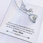Forever Love Necklace Mom to Daughter