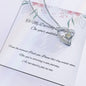 Forever Love Necklace bridal daughter floral