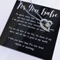 Forever Love Necklace For You, Babe