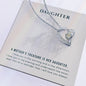 Forever Love Necklace To my daughter-A mother_s treasure