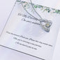 Forever Love Necklace bridal euc daughter2