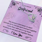 Forever Love Necklace To my Beloved Girlfriend