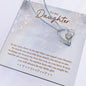 Forever Love Necklace To My Daughter In-my-eyes,-there-is-no-one