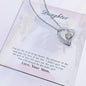 Forever Love Necklace To my daughter-You are the beat of