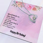 Forever Love Necklace birthday good friends