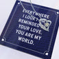 Forever Love Necklace Everywhere I look
