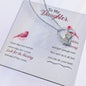 Forever Love Necklace To my daughter-Some days are better