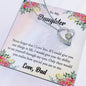 Forever Love Necklace To My Daughter6