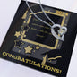 Forever Love Necklace Graduation 2024