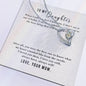 Forever Love Necklace To My Daughter-From Mom