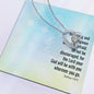 Forever Love Necklace the Lord your god will be with you