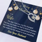 Forever Love Necklace Merry Christmas to my Wife