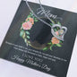 Forever Love Necklace Mom, Happy Mothers Day