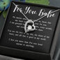 Forever Love Necklace For You, Babe