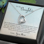 Forever Love Necklace To My Daughter - Learn From Everything