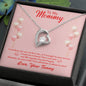 Forever Love Necklace Mommy to be-To my mommy-I can hear you