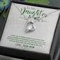 Forever Love Necklace To my daughter-I want you to believe