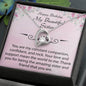 Forever Love Necklace Happy Birthday To my Beautiful Sister