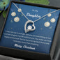 Forever Love Necklace Merry Christmas to my Daughter