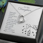 Forever Love Necklace To my daughter-Strength  doesn_t come